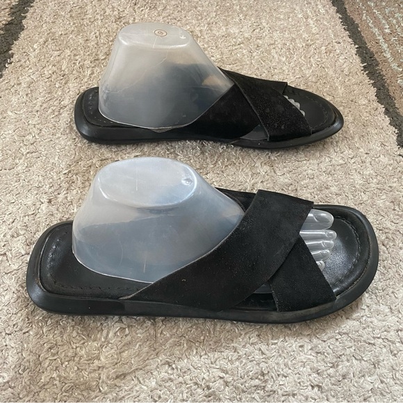 Gommus made in Italy Leather strap slide Sandals size 9.5 main image 4